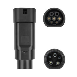 European Type 2 to SAE J1772 Adapter - 32A 250V EV Charger Connector